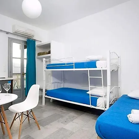 Charming Naxos With Seperate Bedroom Modern Furnishing Close To The Saint George Hotel